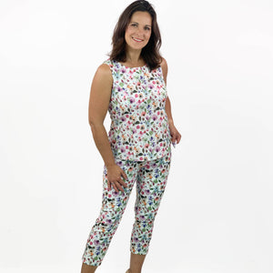 7/8 Hose Dora flieder