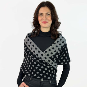 Verwandler Punkte schwarz als Weste