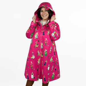 Wind- & Wetterjacke Weibsbilder pink