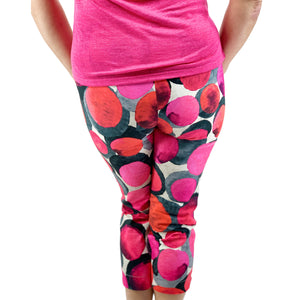 7/8 Hose DORA pink Rückseite