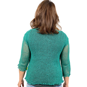 Bolero mint Rückenansicht