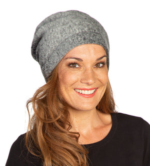 Beanie Mütze Fabricia grau