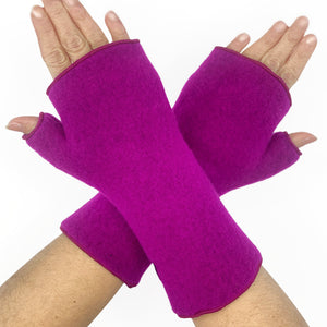 Daumenstulpe Wolke pink