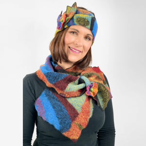 Stirnband PICA mit Steckschal