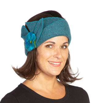 Stirnband Wolke türkis