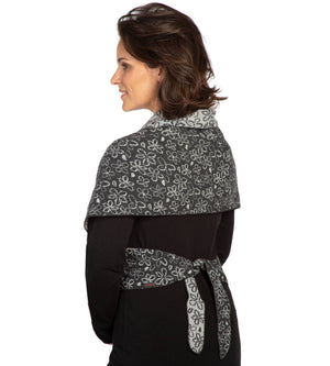 Verwandler Jule grau als Weste Rücken