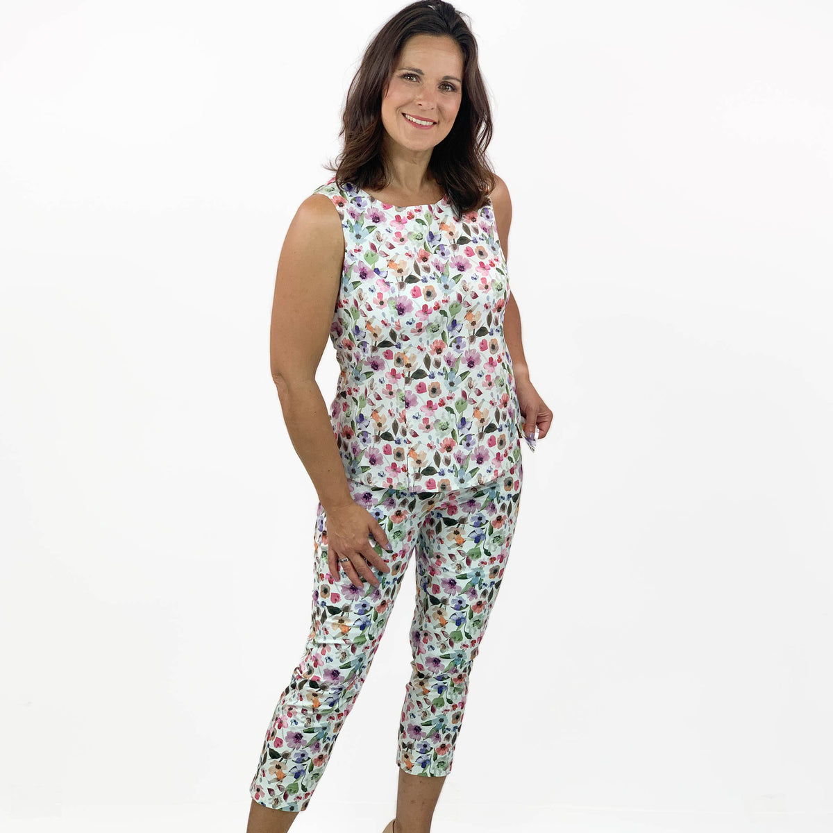 7/8 Hose Dora flieder