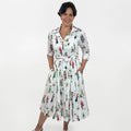 Blusenkleid Weibsbilder offwhite