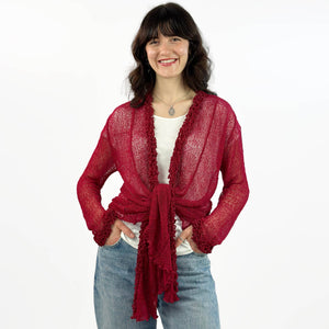 Longjacke Irini rot