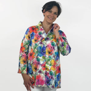 Oversizebluse Tina flora