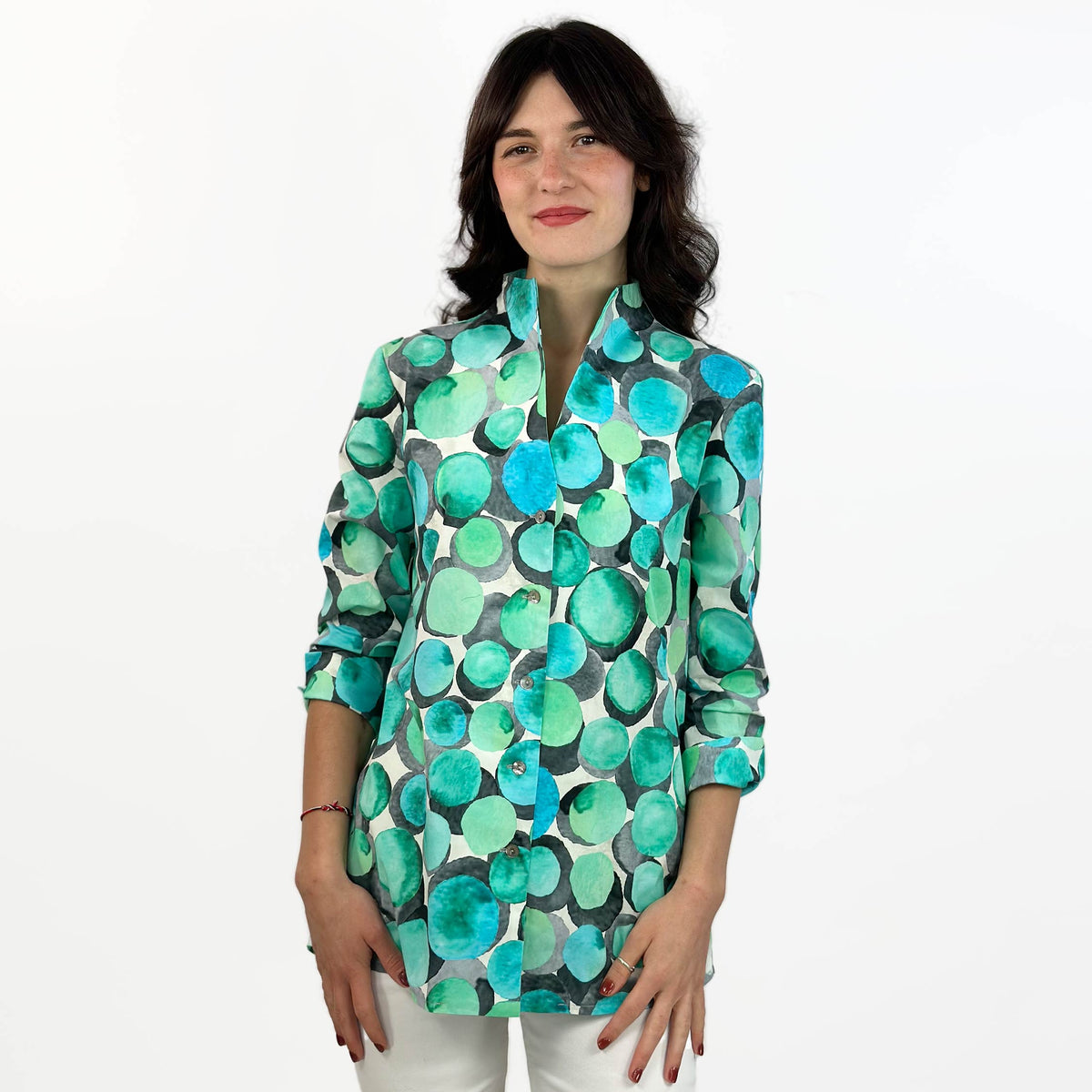 Oversizebluse Tina grün