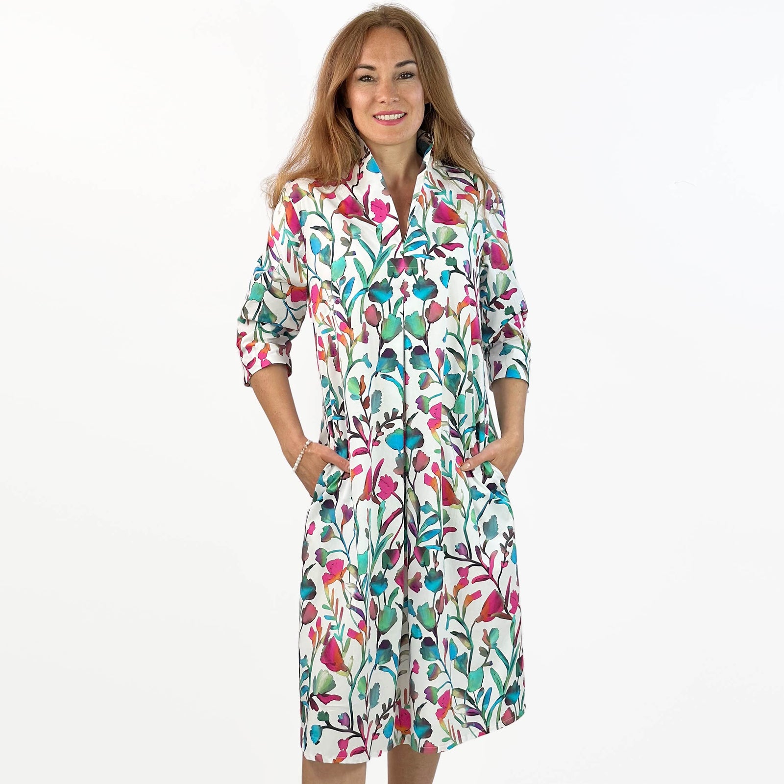 Tulpenkleid Tina aqua