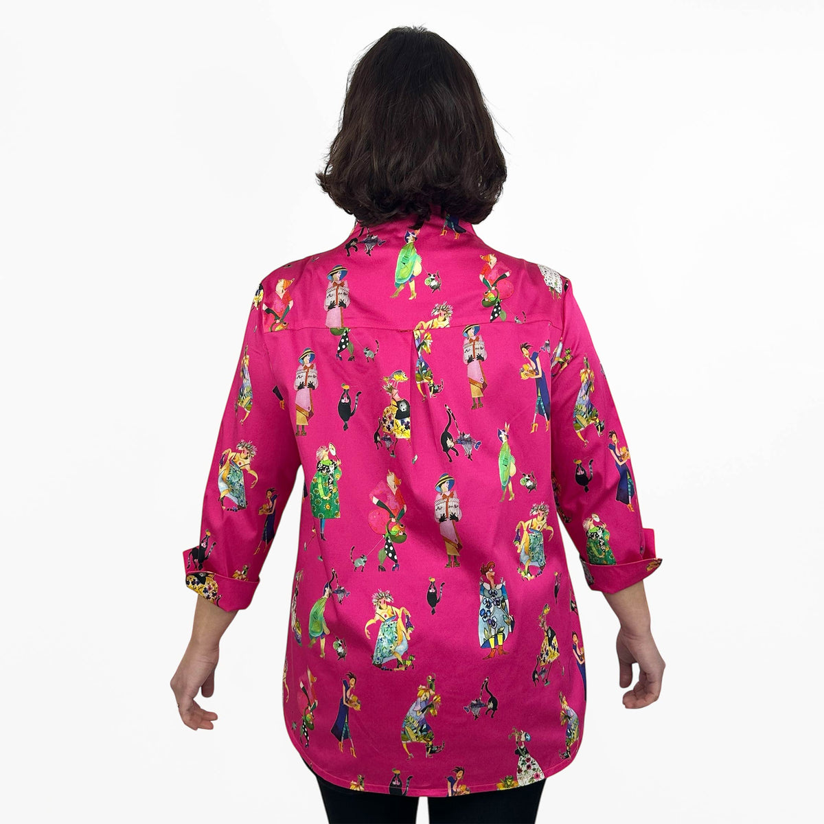 Hemdbluse Weibsbilder Rückseite