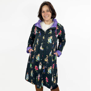 Wind- & Wetterjacke Weibsbilder schwarz