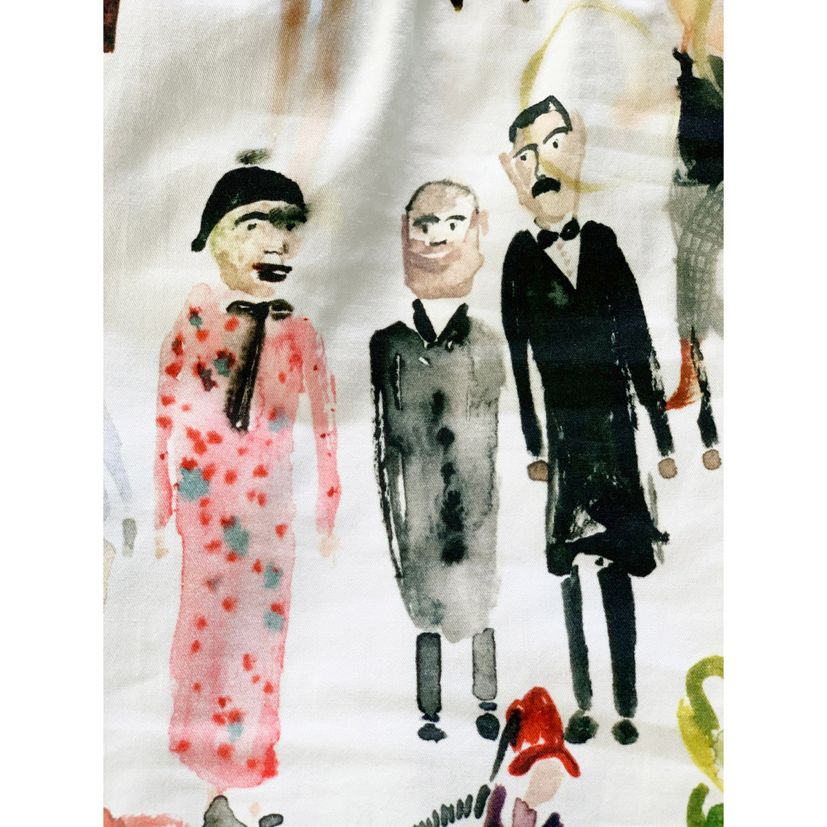 7/8 Hose PEOPLE Musterausschnitt