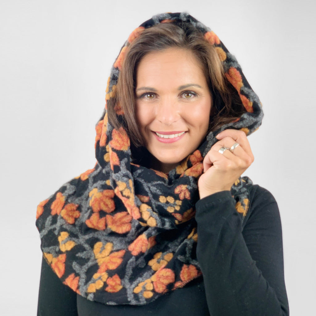 Verwandler ALESSIA gelb als Kapuze