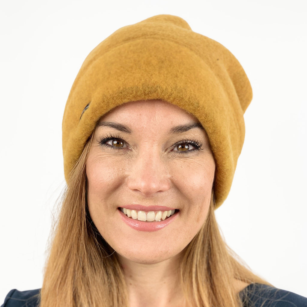 Beanie Wolke gelb
