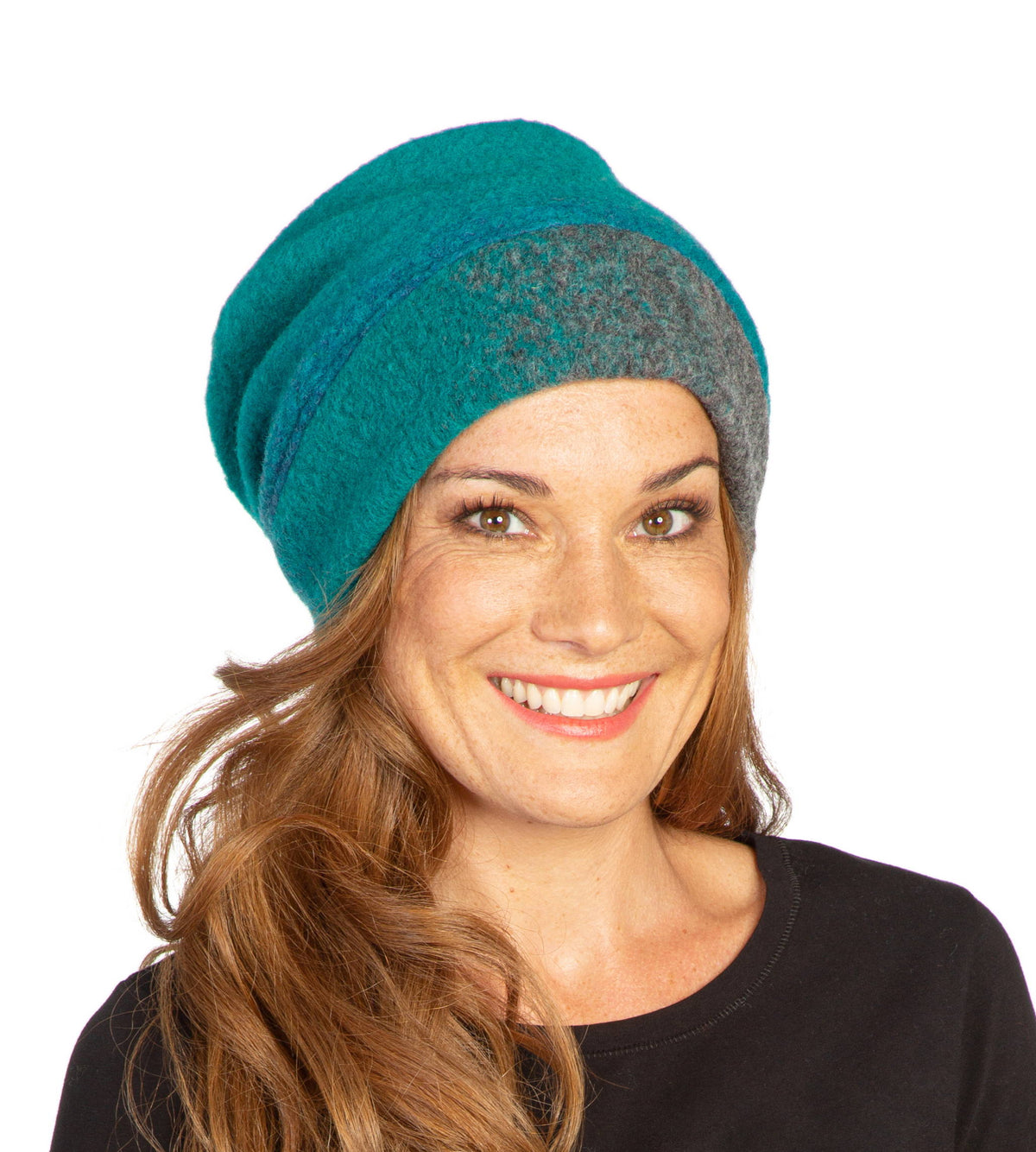 Beanie Mütze Fabricia smaragd