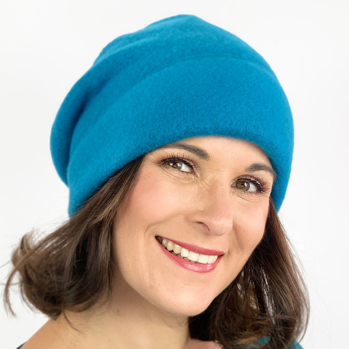 Beanie Wolke türkis