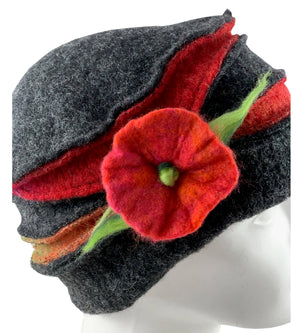 Biesen-Mütze Fabricia multicolor Seitenansicht