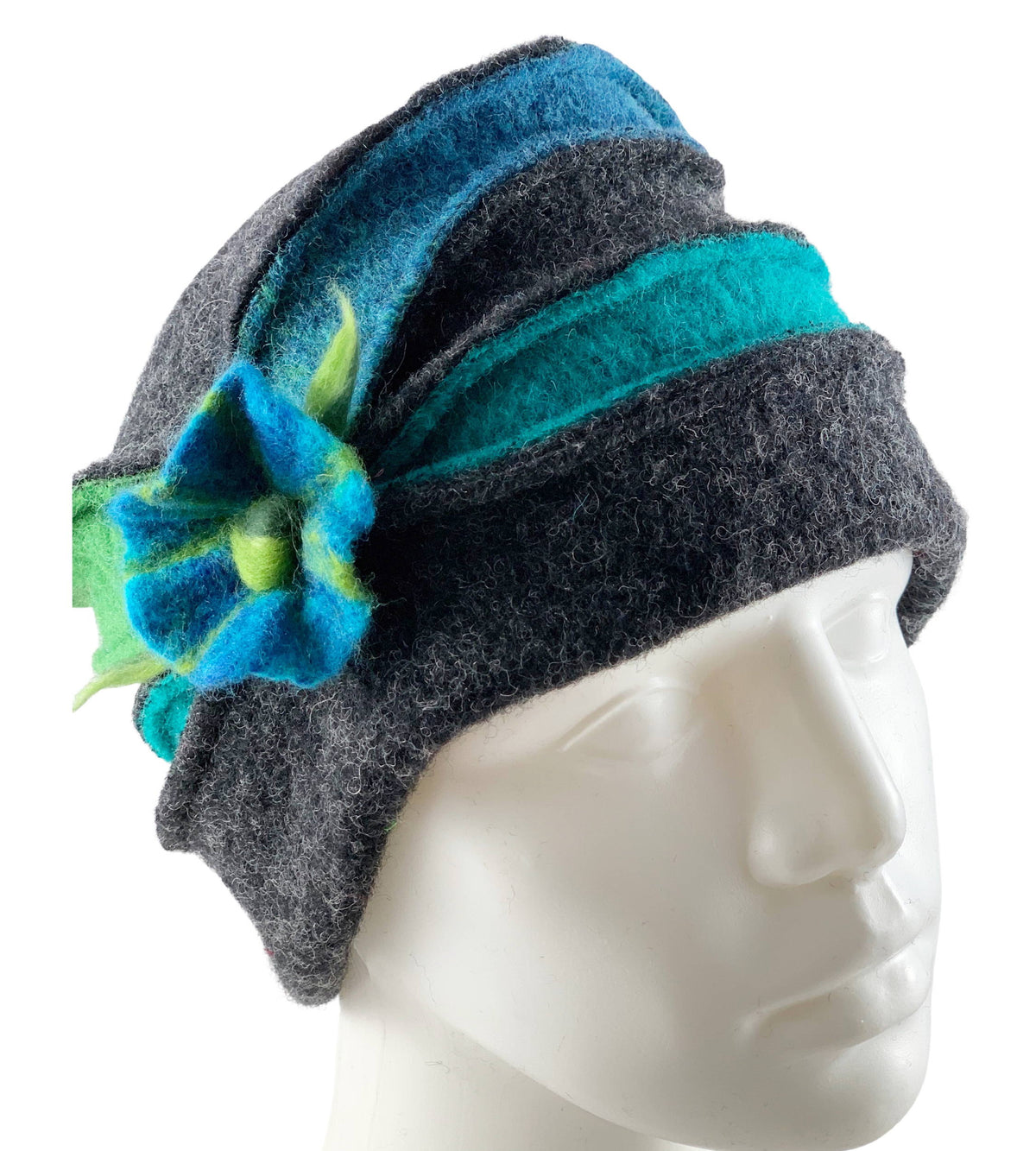 Biesen-Mütze FABRICIA smaragd