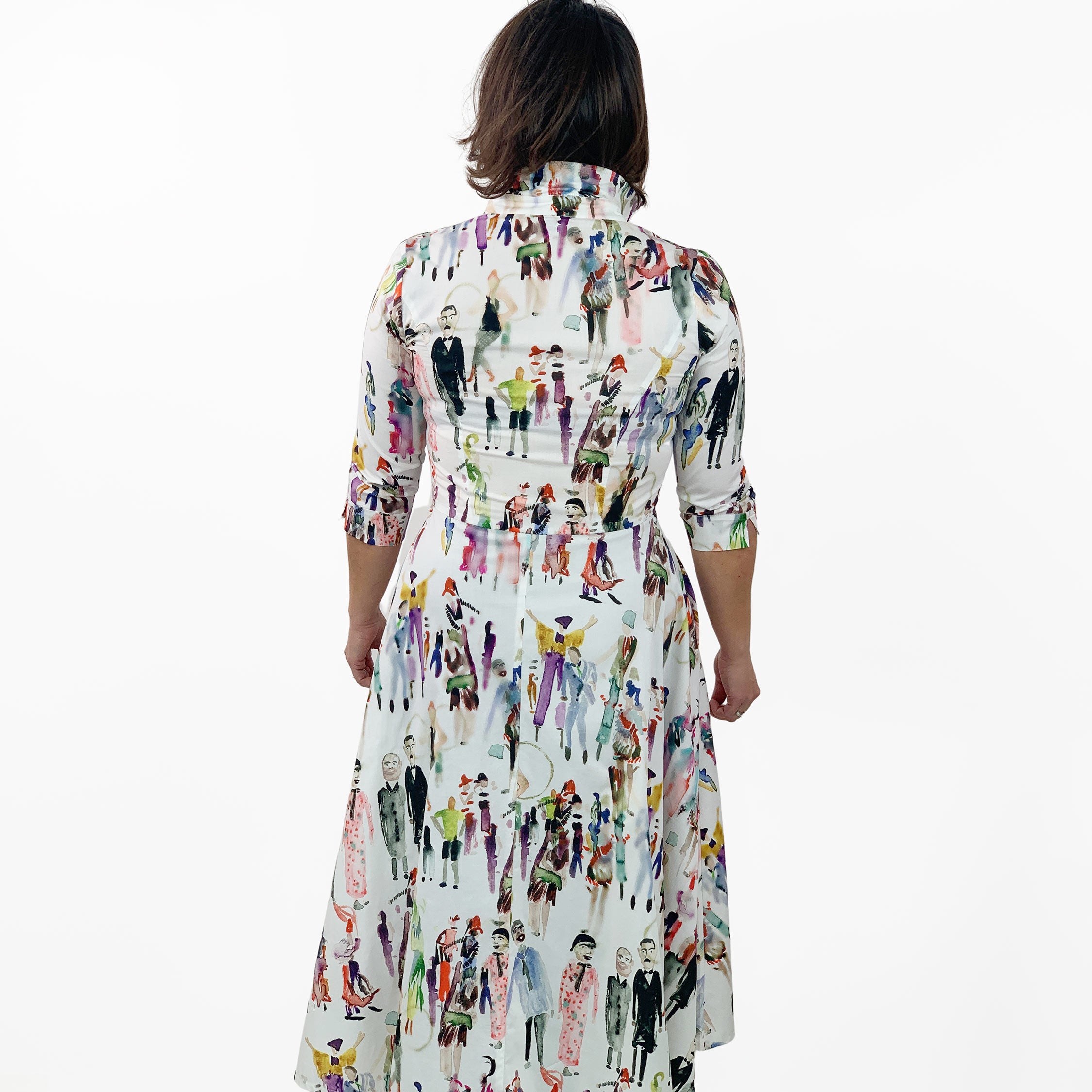 Blusenkleid People, Rücken