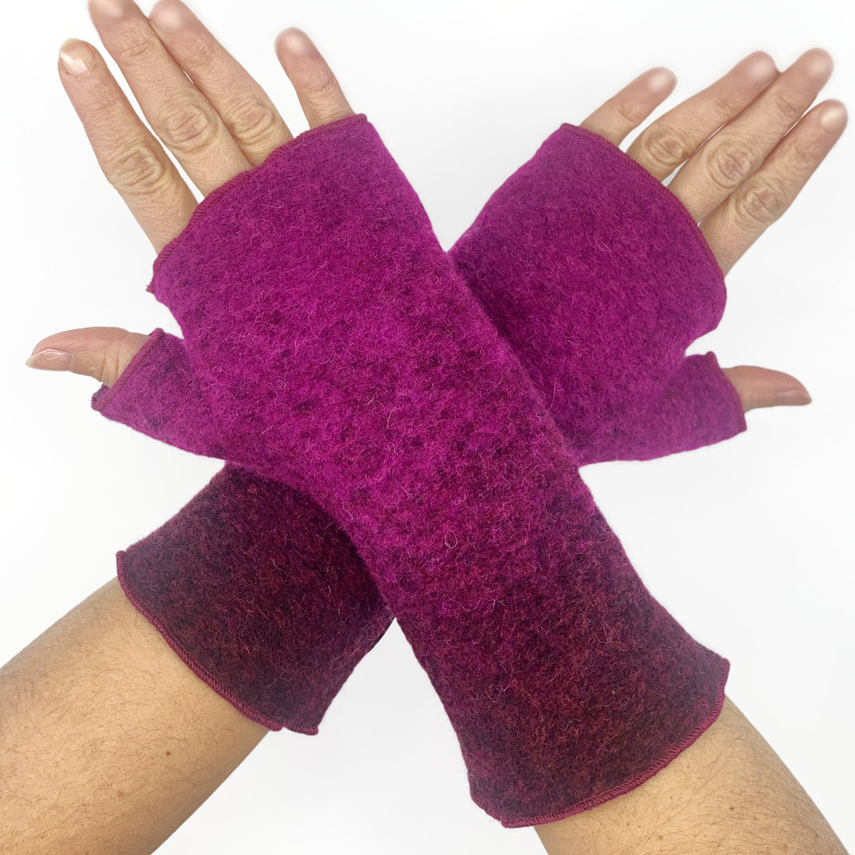 Daumenstulpe Fabricia pink