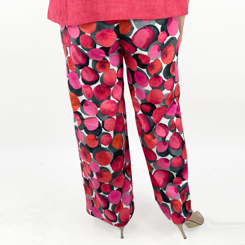 Marlene Hose TINA pink Rückansicht