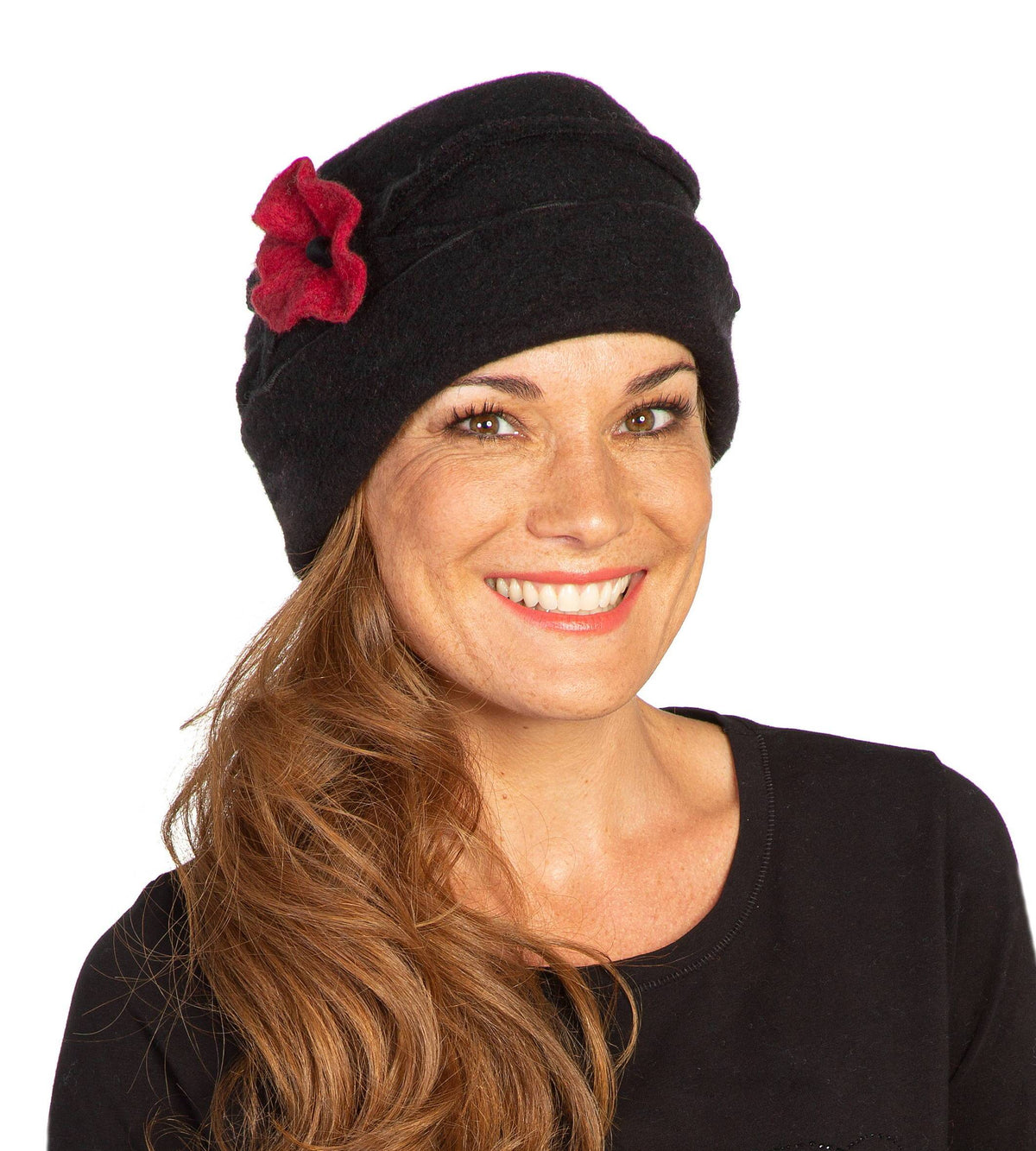Mütze Wolke schwarz