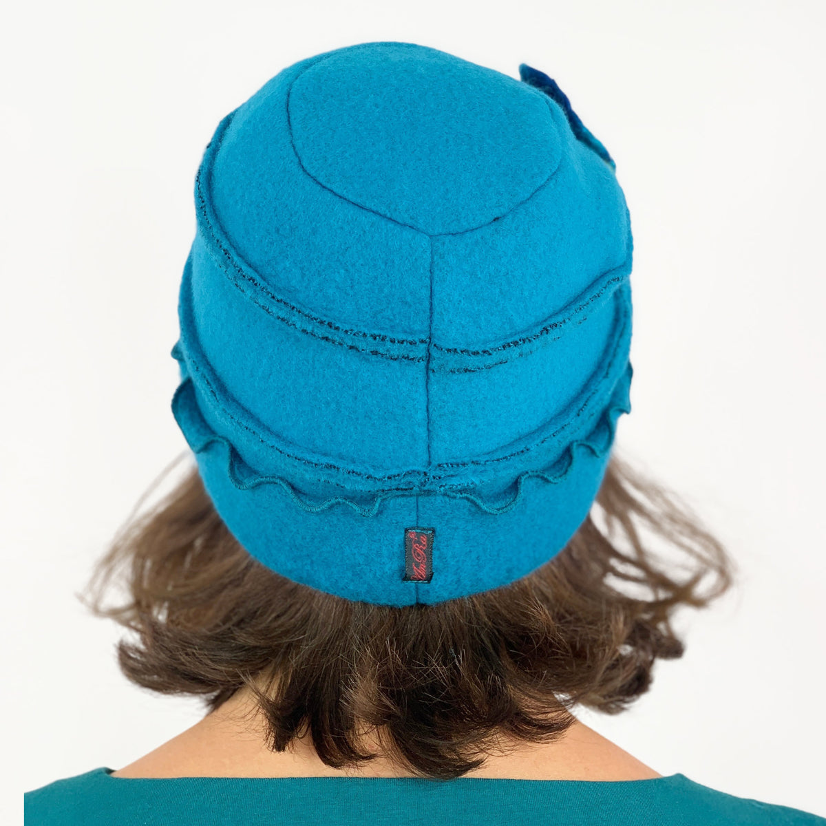 Mütze Wolke türkis 3