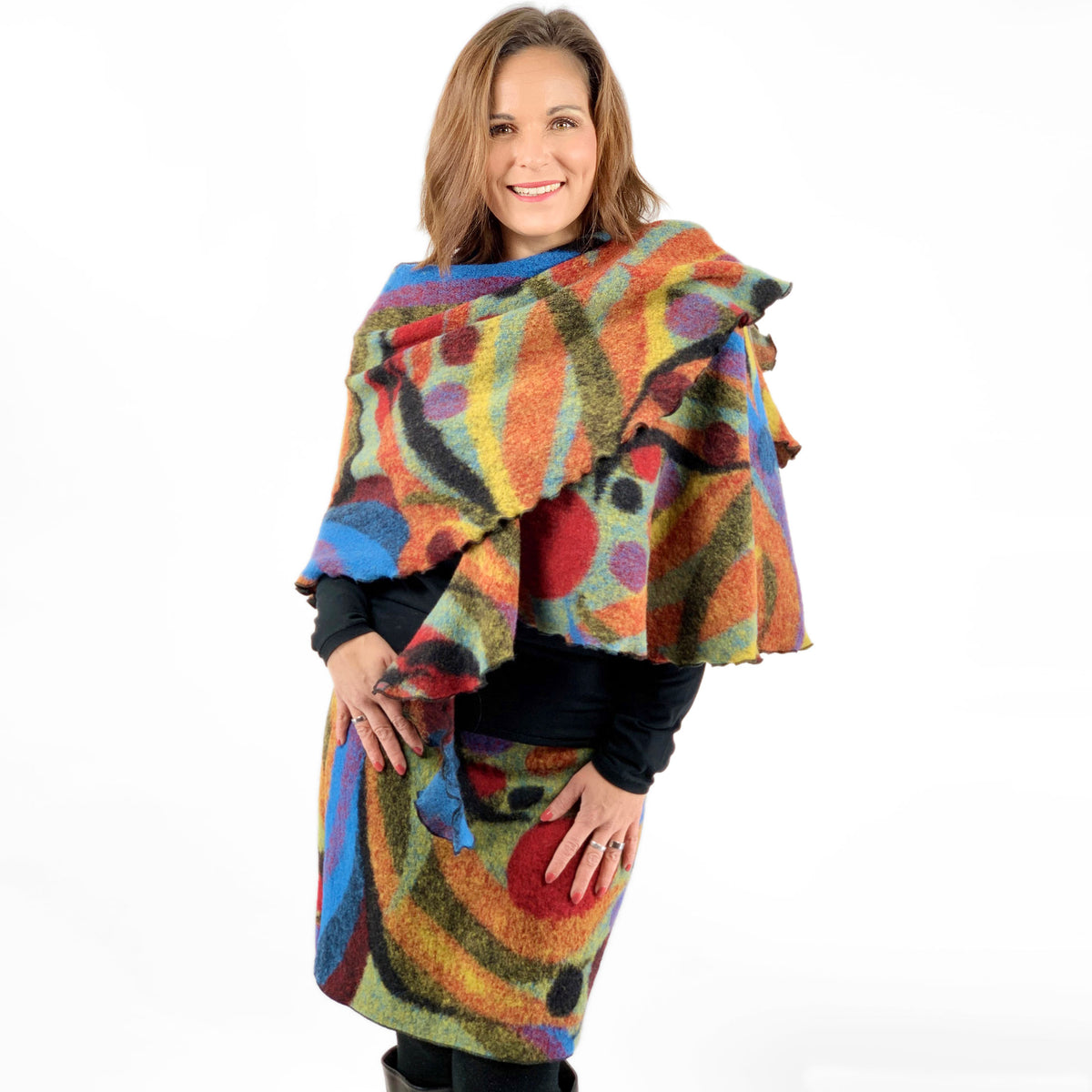 Poncho Pica mit Rock Pica 2