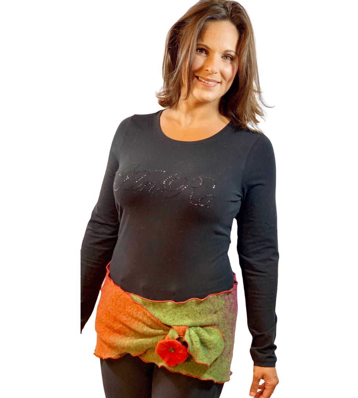 Steckschal XL Fabricia multicolor als Hüftschmeichler