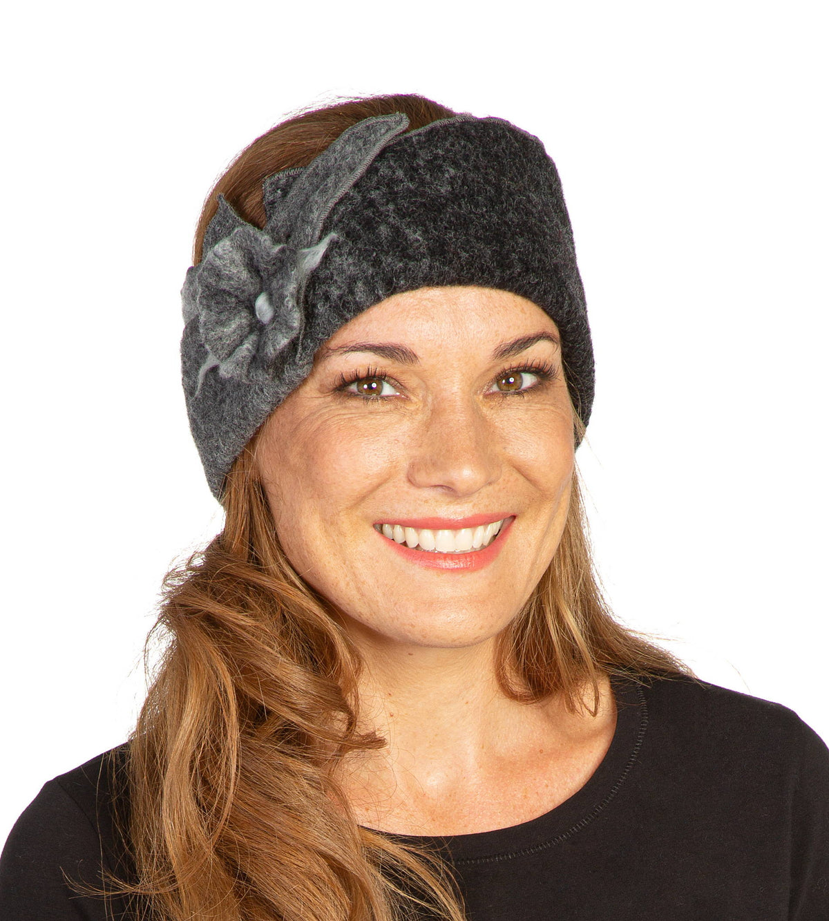 Stirnband Fabricia grau