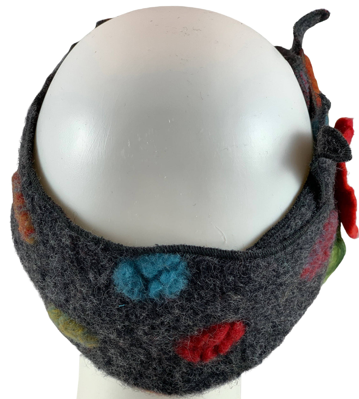 Stirnband Tupfen Rückansicht