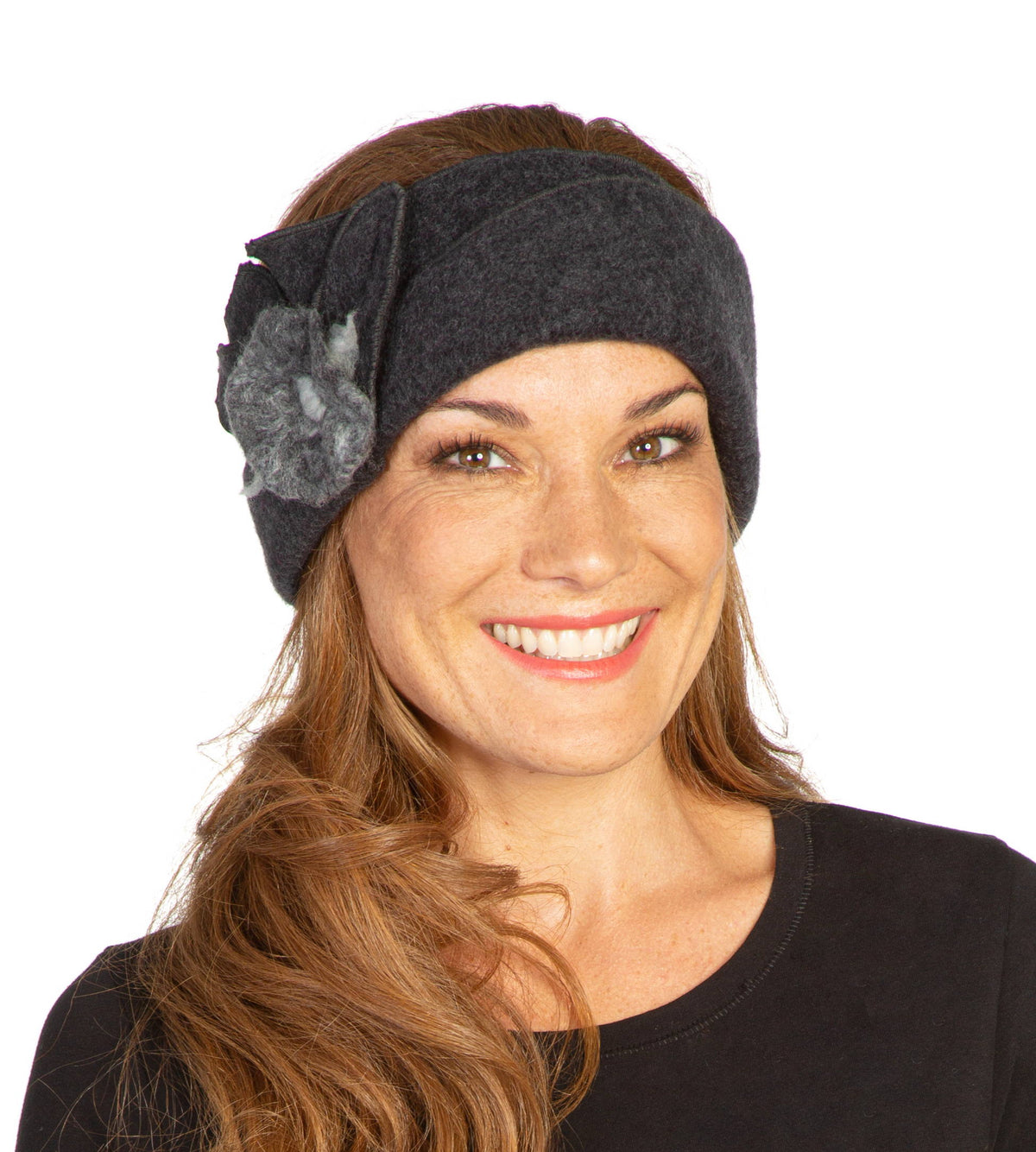 Stirnband Wolke grau