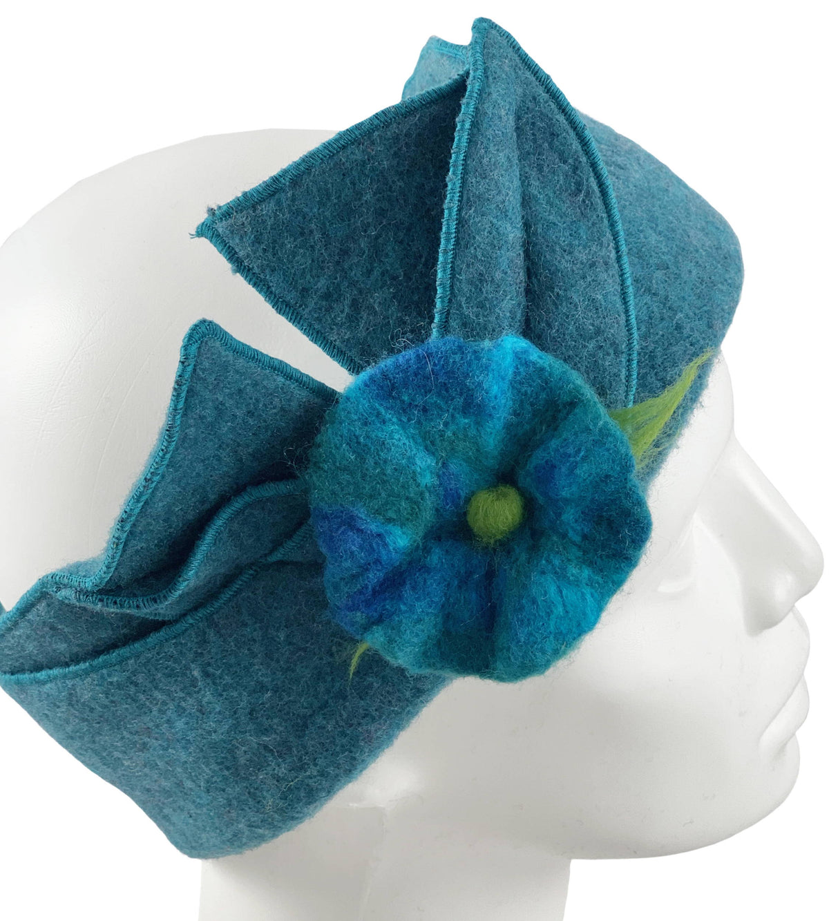 Stirnband Wolke türkis Seitenansicht