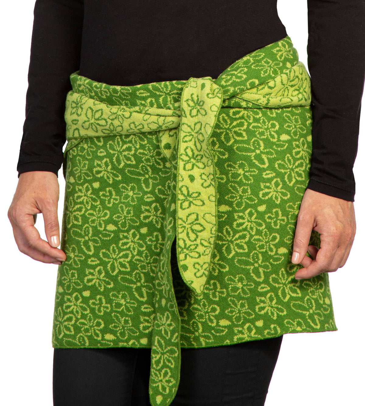 Verwandler Jule grün als Rock